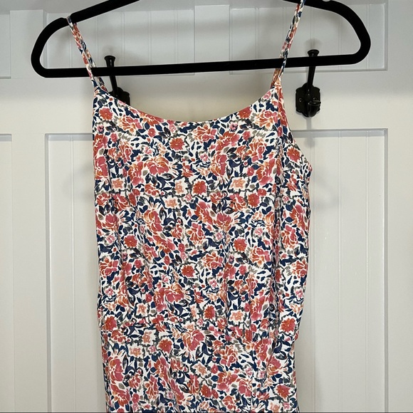 1 STATE Floral-Print Ruched Slipdress - Picture 2 of 10